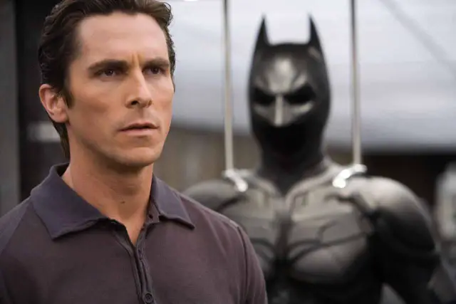 Christian Bale as The Dark Knight