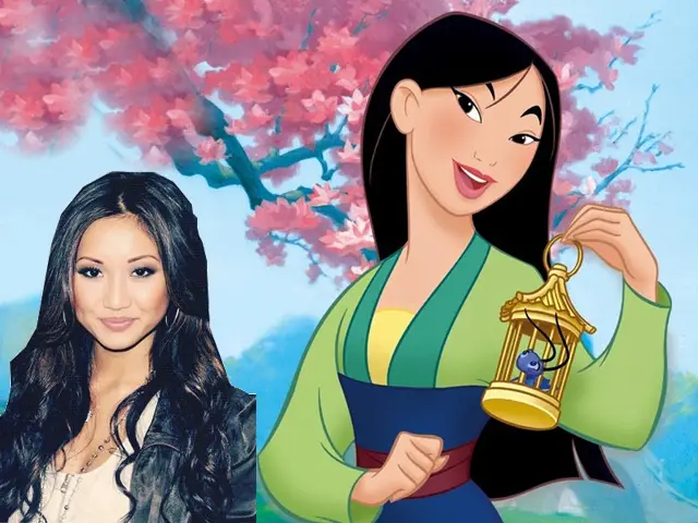 Mulan Disney and Brenda Song