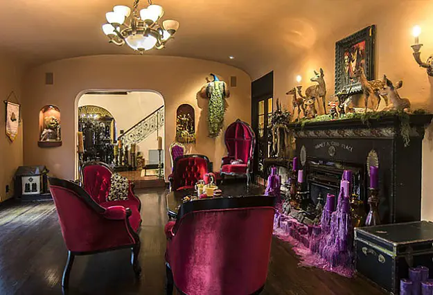 Kat Von D's house in the Hollywood Hills