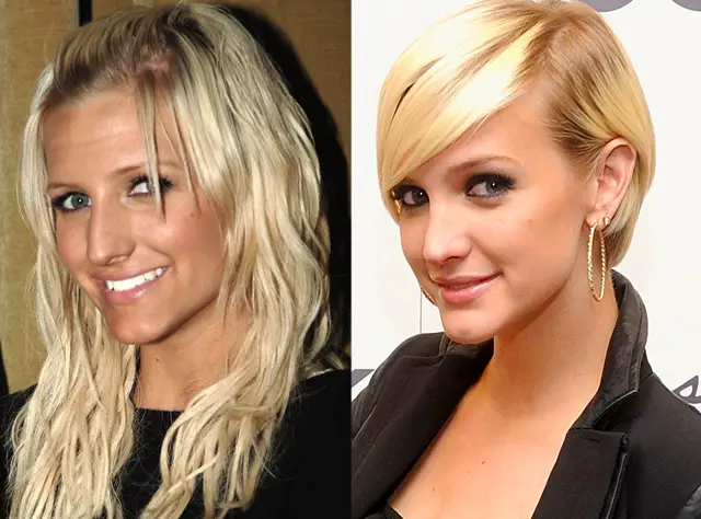 Ashlee Simpson Nose Job Plastic Surgery Before and After