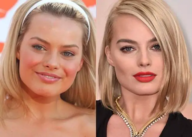 Margot Robbie Plastic Surgery Before and After