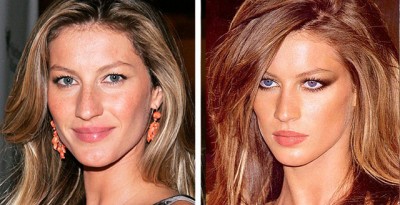 Gisele Bundchen Nose Job Plastic Surgery Before and After | Celebie